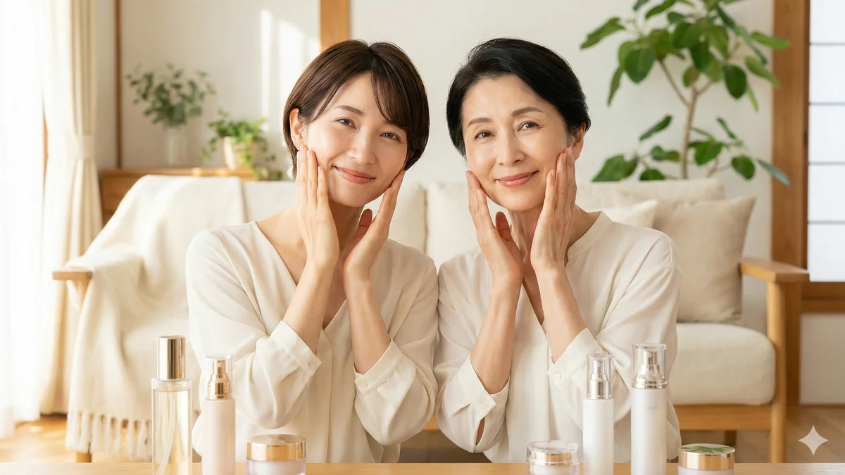 エイジングケアの基本｜年齢に応じたスキンケア方法