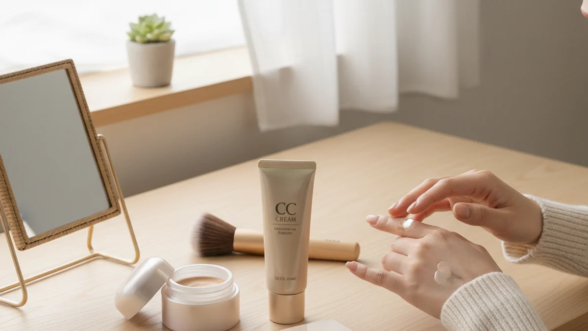 「ファンデをやめたい」あなたへ。プロが教える『CCクリーム』の正解と崩れない塗り方