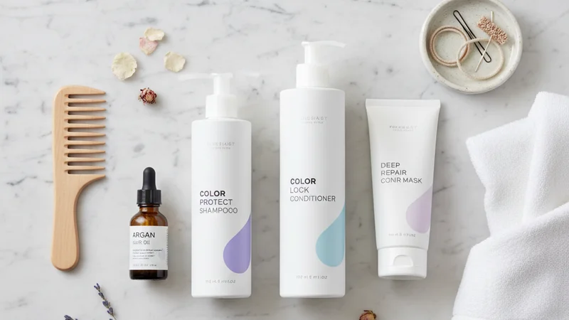 カラー後のシャンプー・トリートメント方法