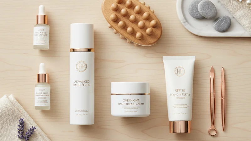 手のスキンケア手順