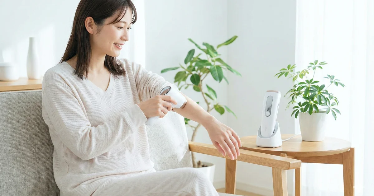 自宅で叶えるサロン級ムダ毛ケア｜最新IPL光美容器の選び方と活用術