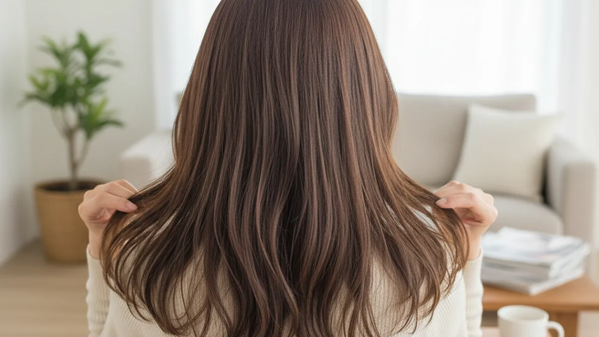 大人っぽくなれる「ロングバング」とは?似合う顔型と巻き方・韓国風アレンジ