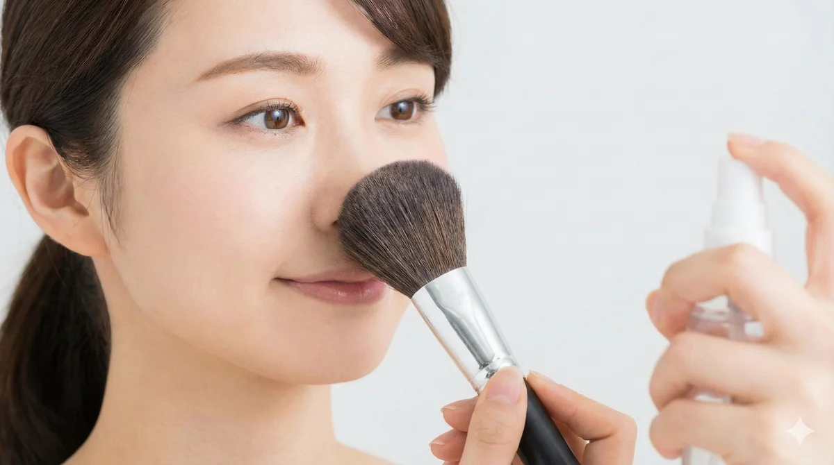 メイクの重ね方