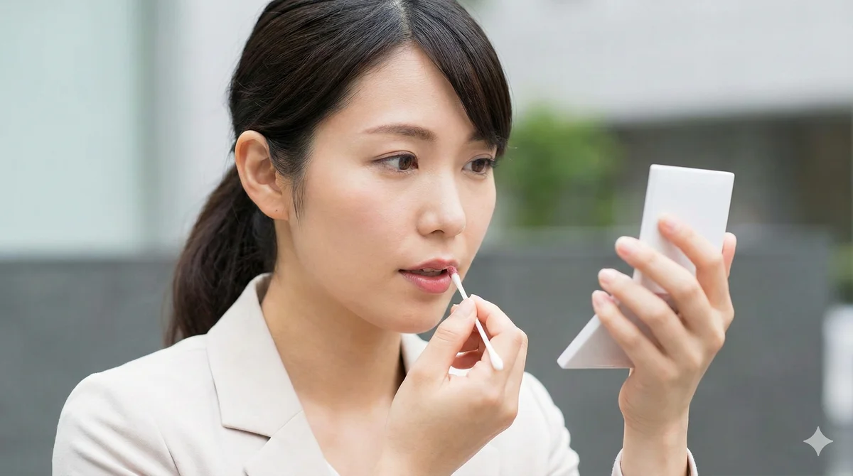 メイク直しのテクニック