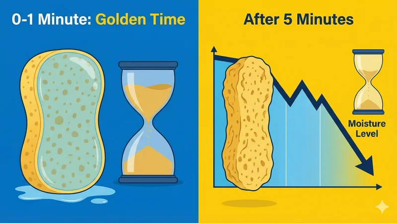 保湿のタイミング