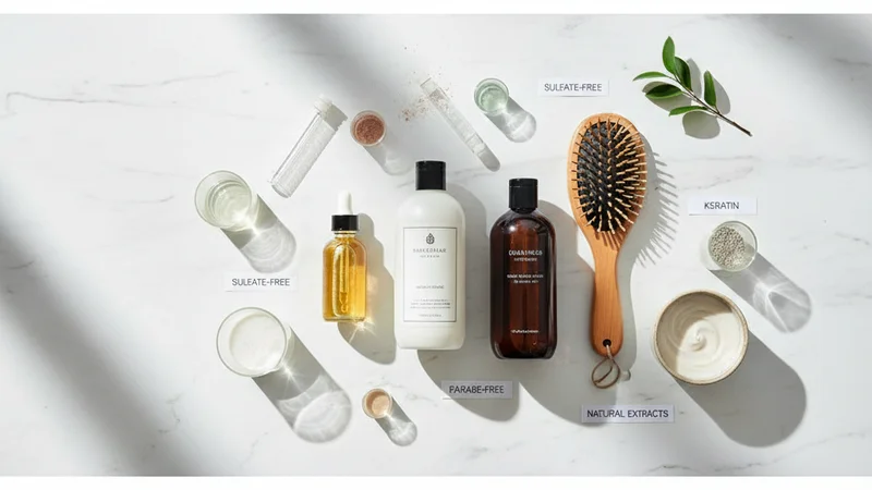 説明：市販品とサロン専売品の泡の質感を比較。一方は荒く、一方はクリーミーなホイップ状の泡